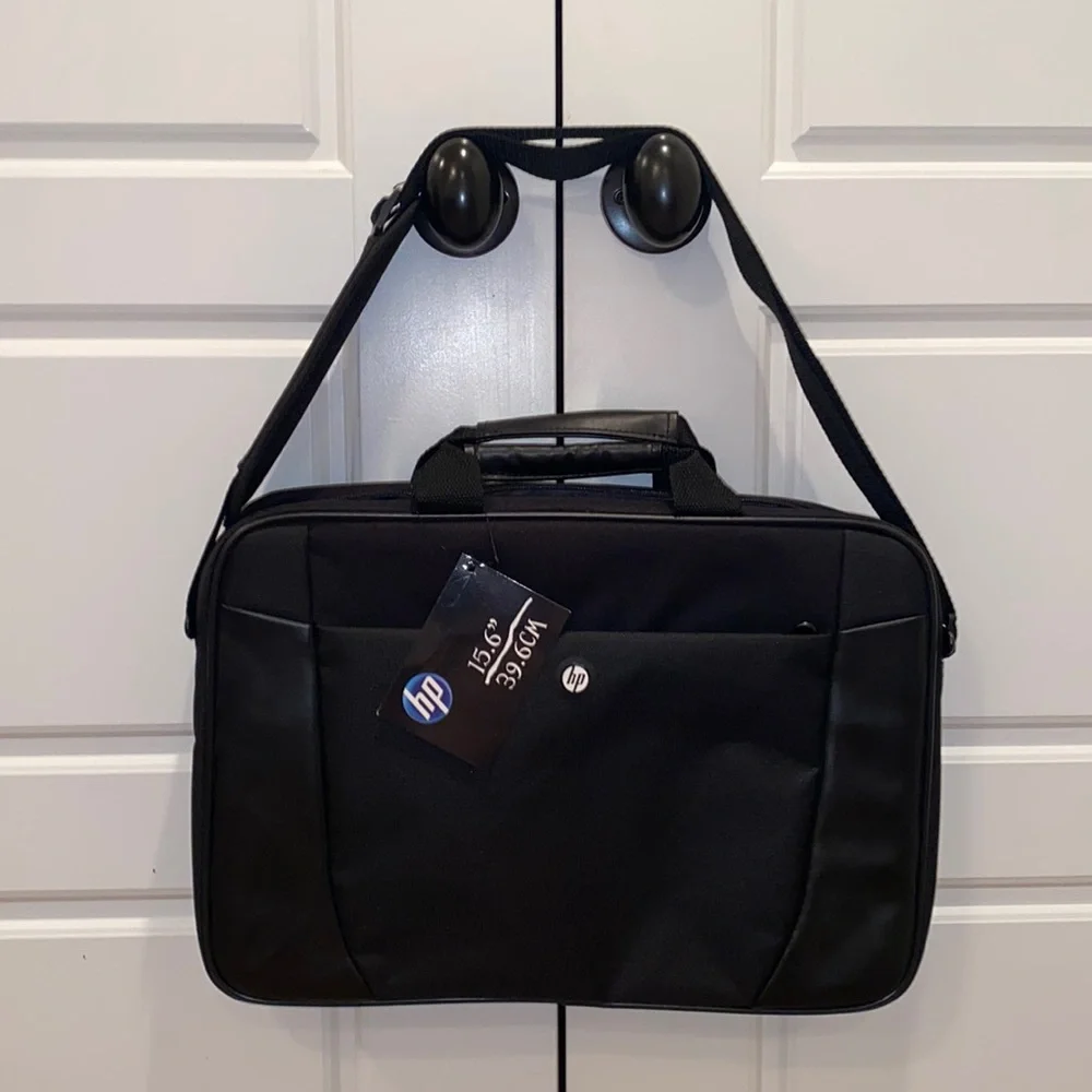 NWT Black HP 15.6” Laptop Computer Case.